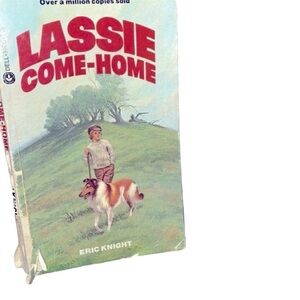 Lassie come home paperback book first edition vintage